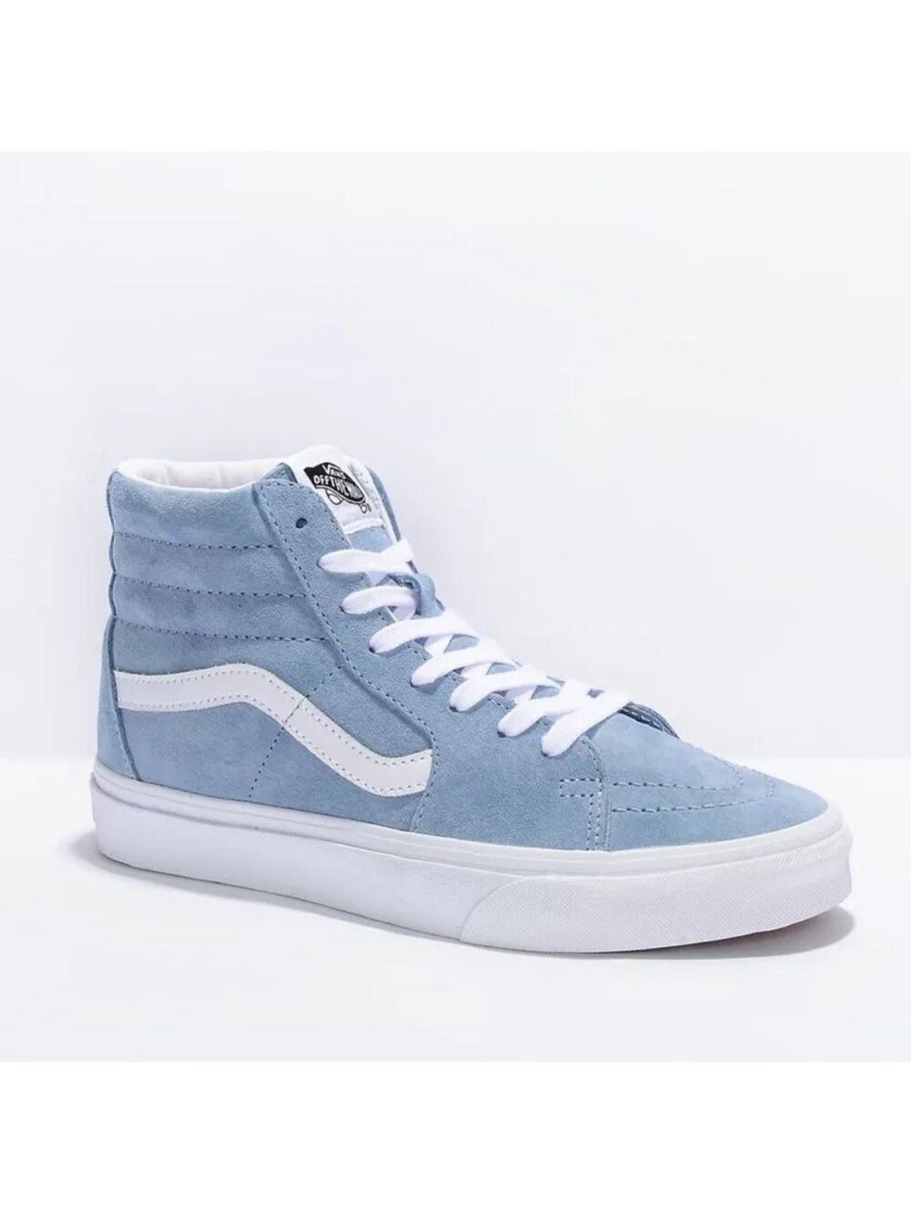 VANS Sk8 Hi Blue Suede Vintage